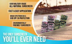 Kovr fragrance-free application shows gentle coverage for sensitive skin
