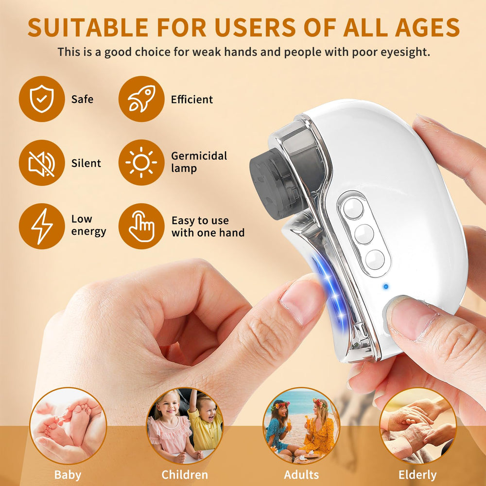 KOYIOOUADO gel-nail-light enables quick gel polish sessions at home.