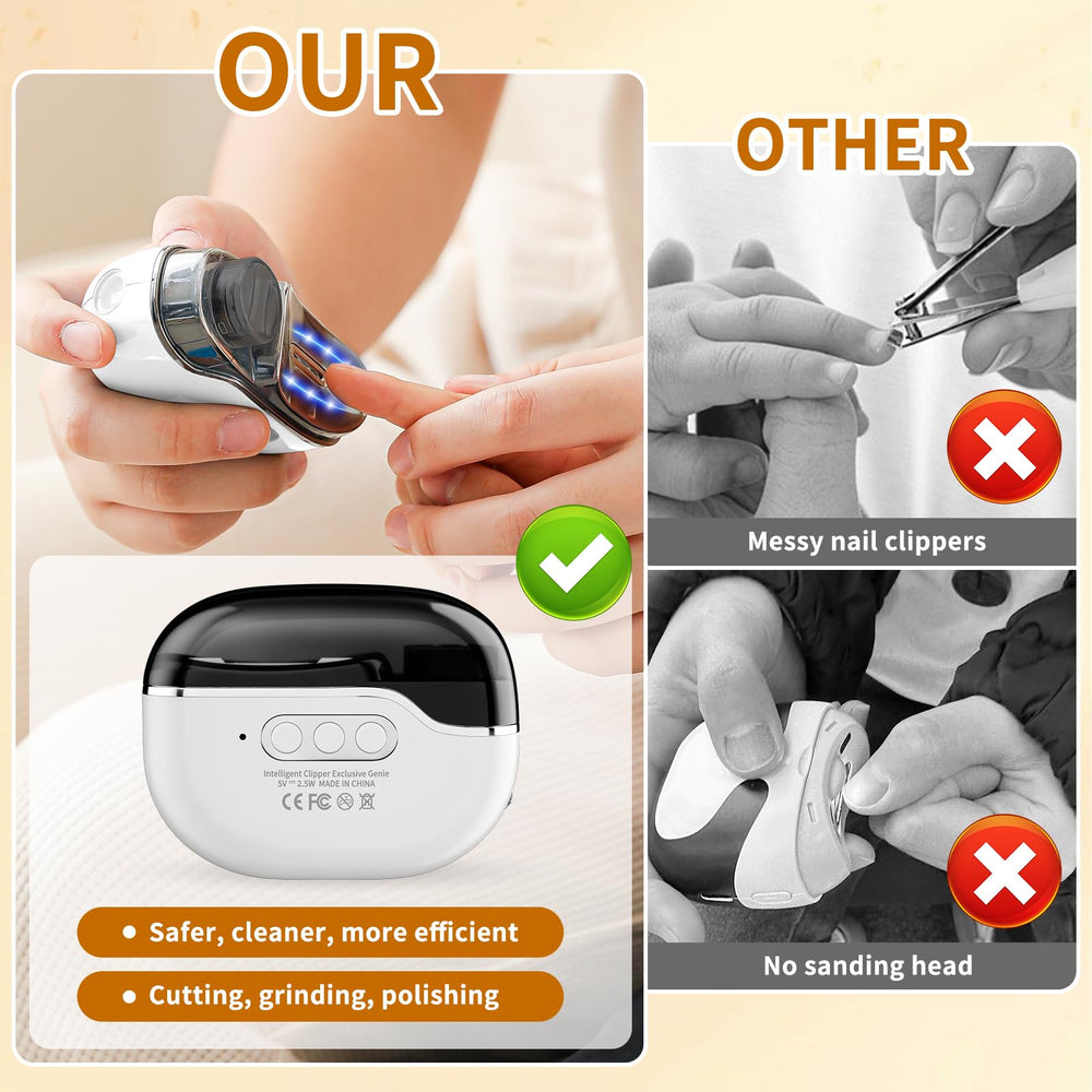 KOYIOOUADO ultra-quiet motor minimizes disturbance during nail care.