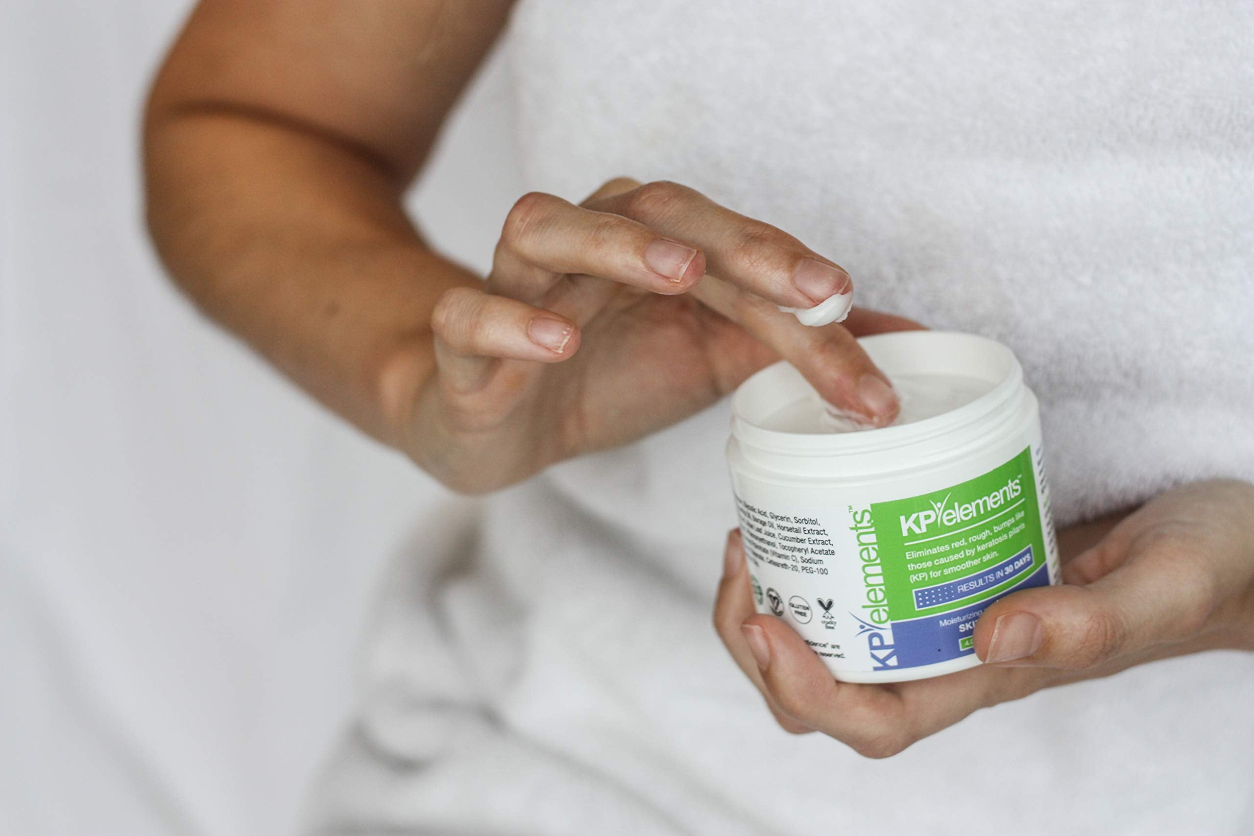 KP Elements lotion ingredients showcase natural vegan components for gentle care