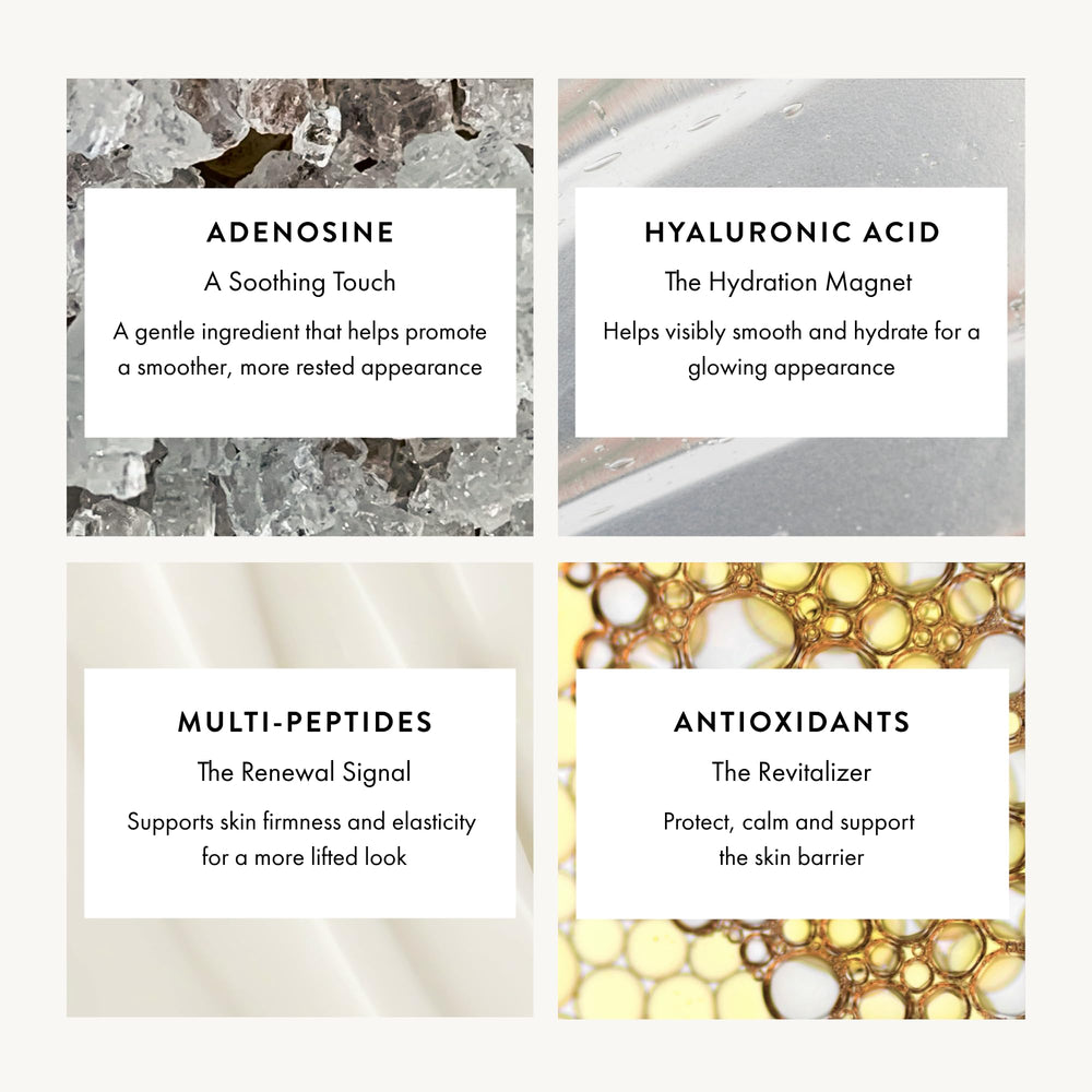 KPLUS patch with adenosine supports smoother-looking skin overnight