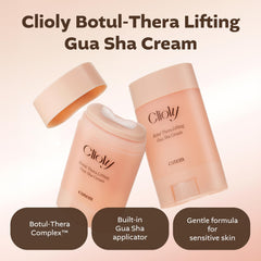 KPRODUCT4U Cutem Clioly with gua sha applicator for soothing contour massage