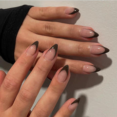 KQueenest DIY quick-application press-ons enable at-home nail styling.