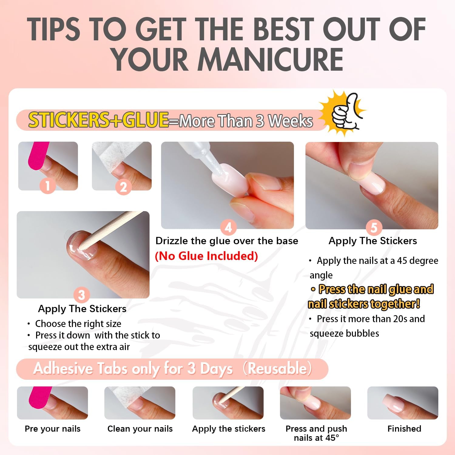 KQueenest medium-length nails ideal for busy everyday tasks