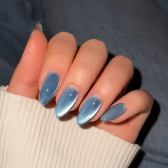 KQueenest press-on nails in almond shape offering quick glam and salon-like results.