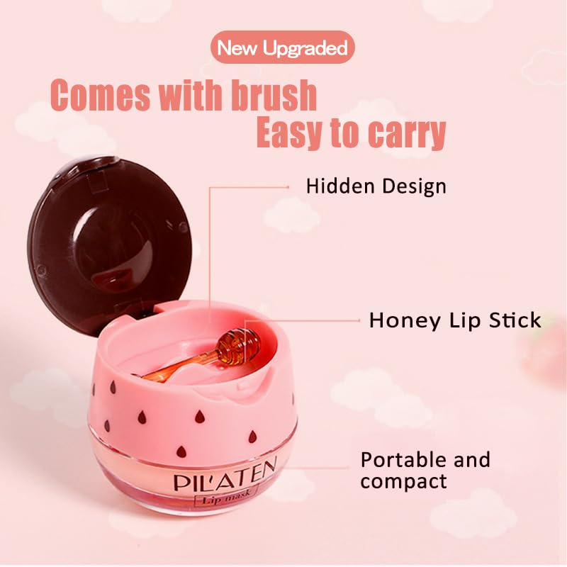 Krajiyya nighttime lip care mask for overnight hydration