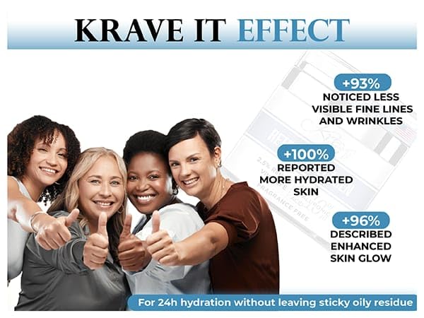 KRAVE IT Teint égalisé et teint plus homogène.