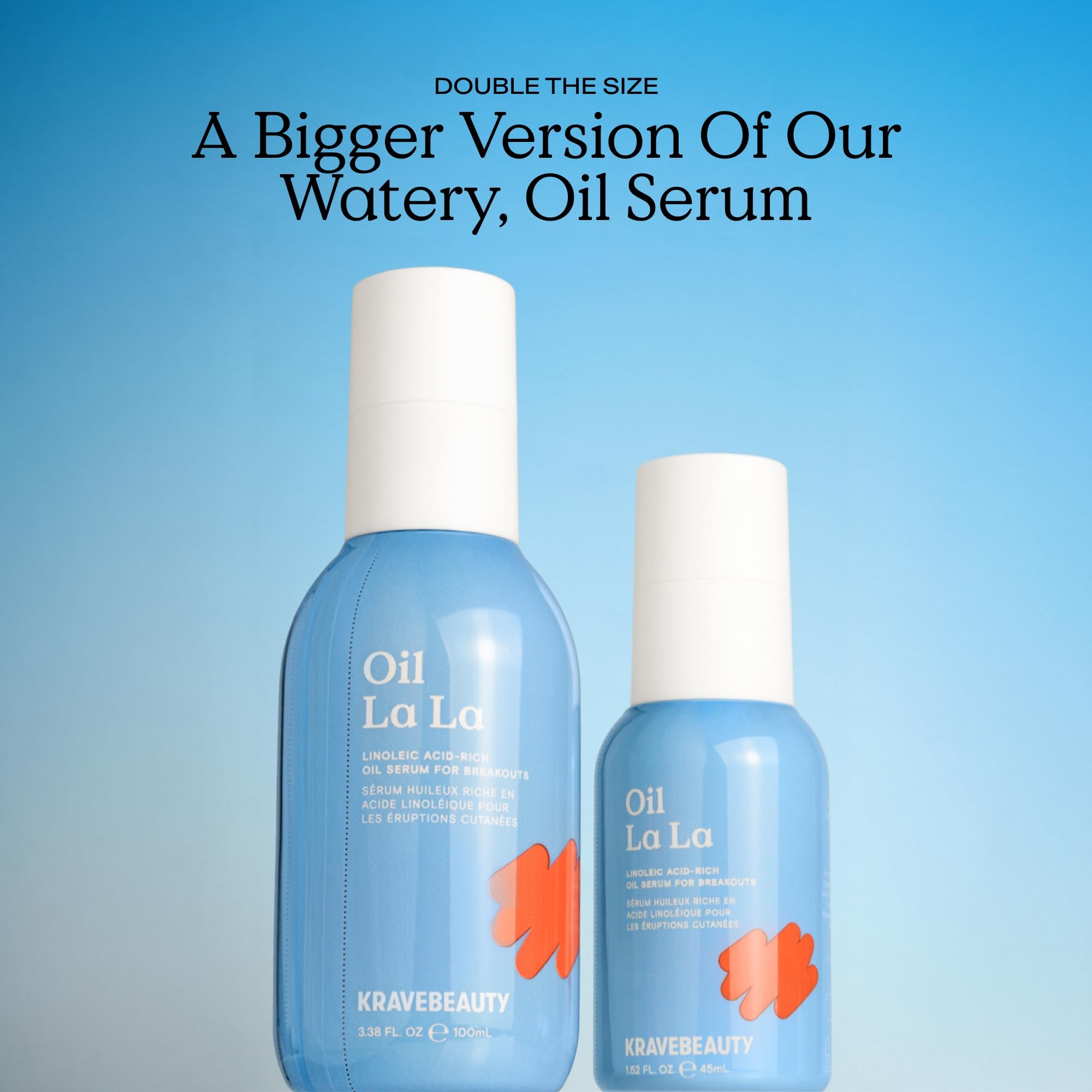 KraveBeauty Jumbo Oil La La eco-packaging supports sustainable skincare