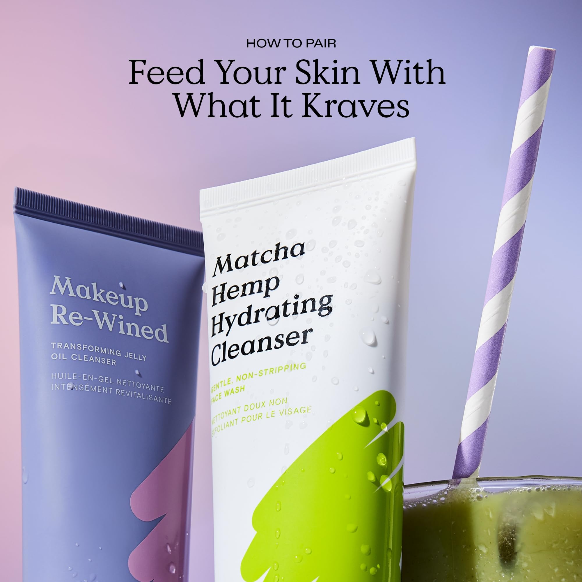 KraveBeauty Makeup Re-Wined daily cleanse ritual for the evening routine