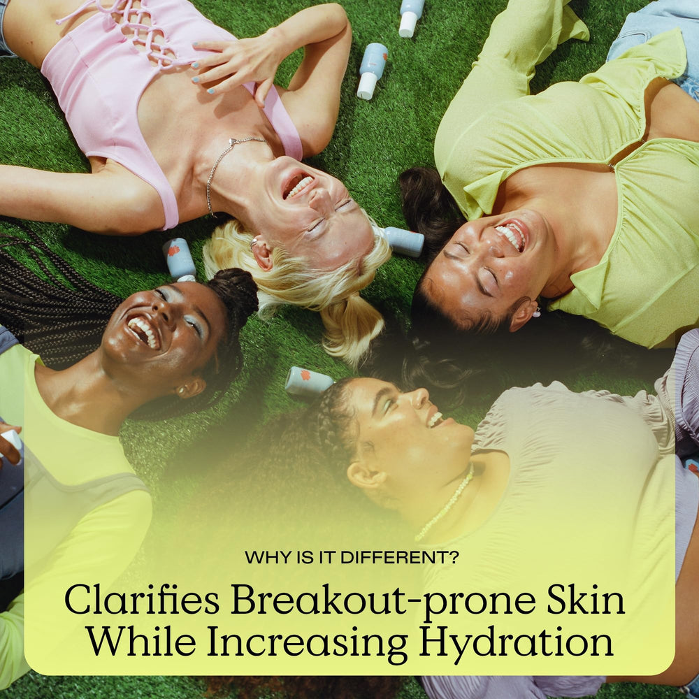 Oil La La Serum supports breakout-prone skin with balanced sebum.