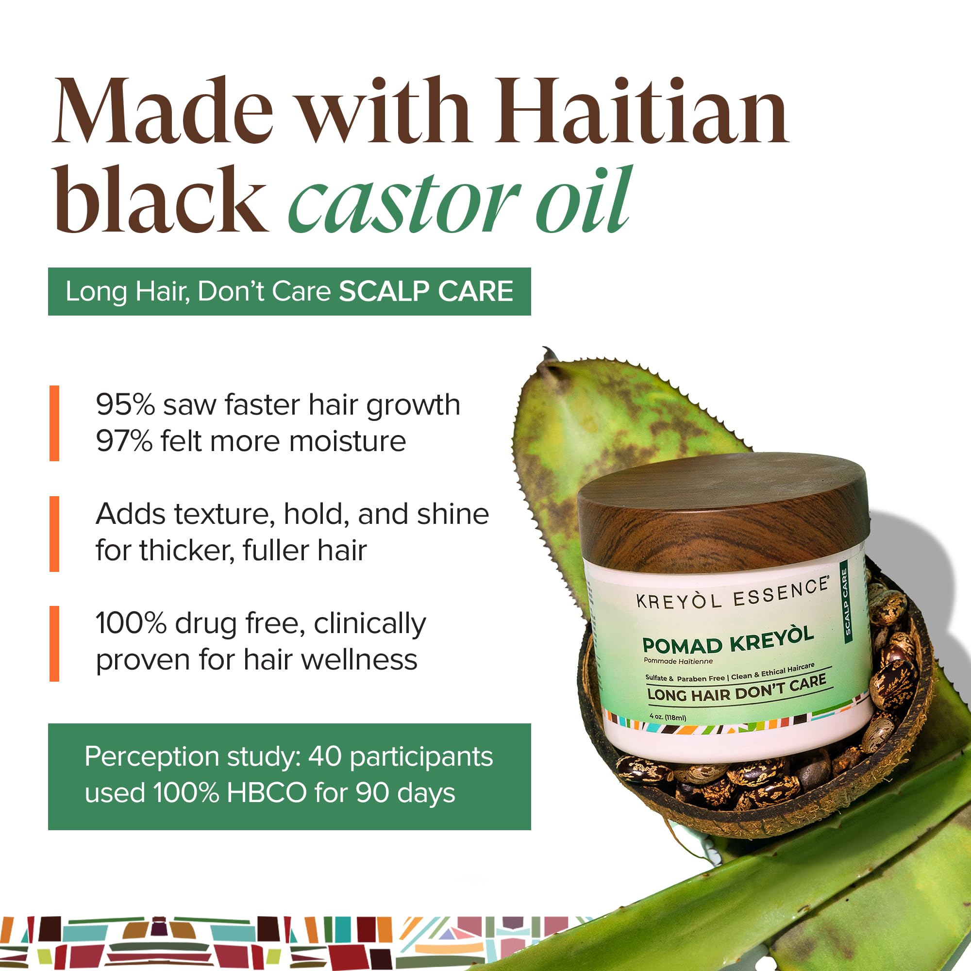 Kreyol Essence Charcoal powder on scalp for detox and refreshing cleanse.
