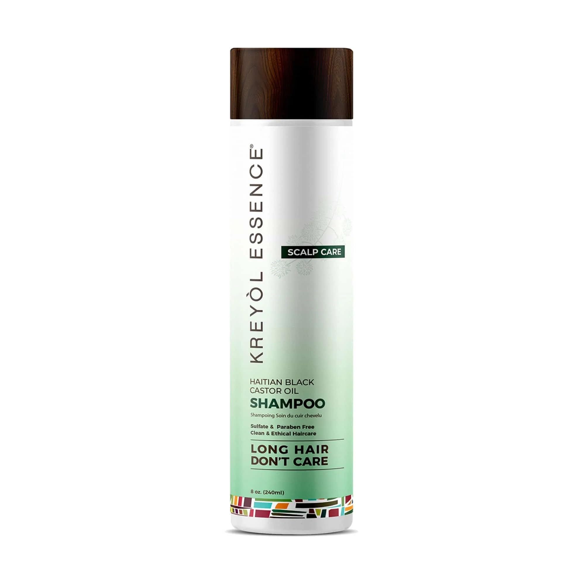 Kreyol Essence Let it Glow Shampoo bottle showing a hydrating formula