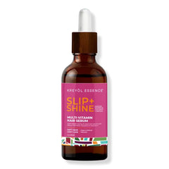 KREYÒL ESSENCE Protect + Shine serum bottle pour for even application and natural shine.