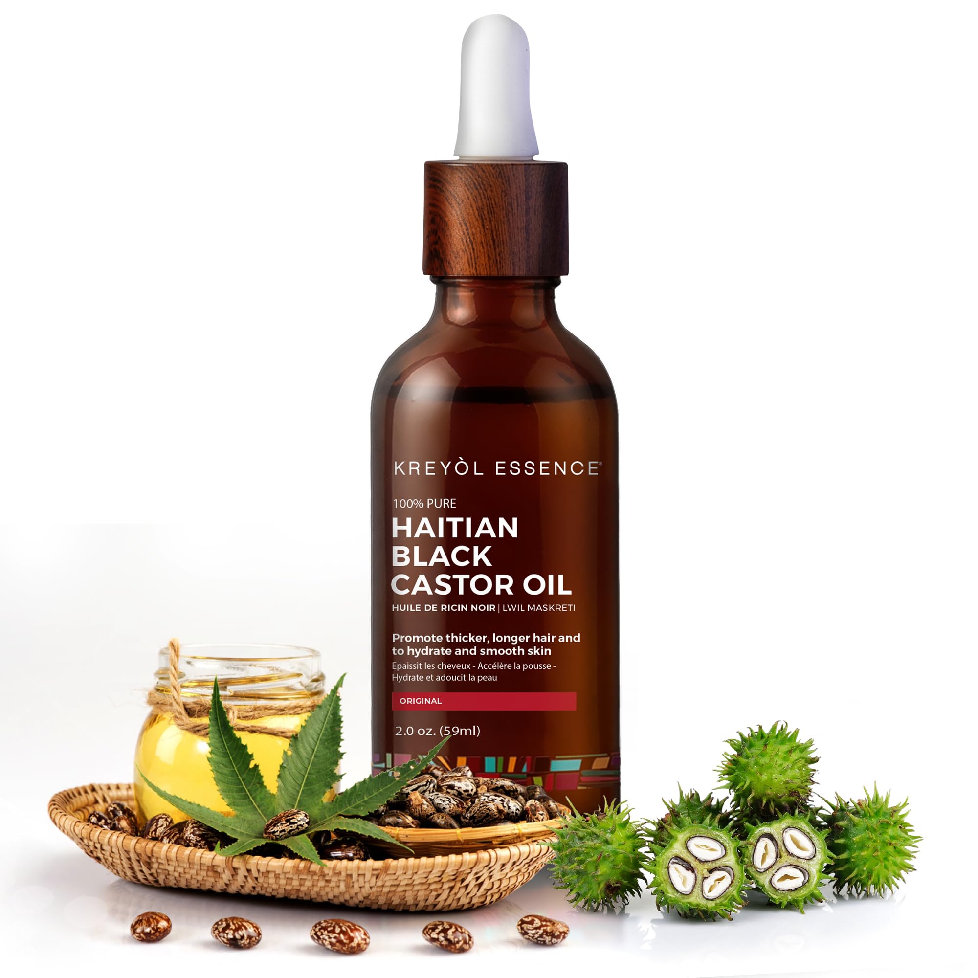 Kreyol Essence rosemary-peppermint oil blend offers soothing scalp feel and refreshing aroma.