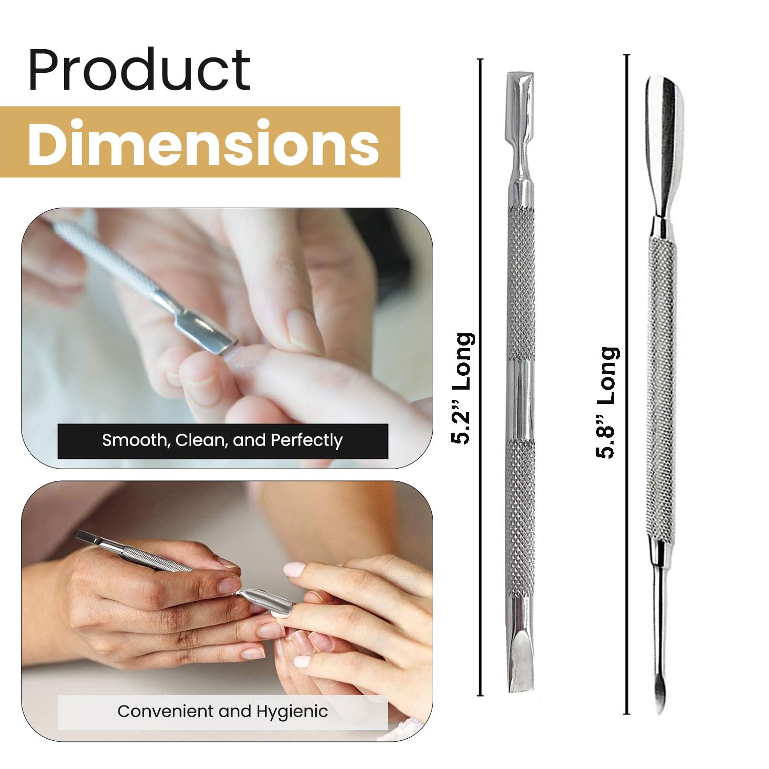 Krisp Beauty salon-grade nail tools kit for professional results at home.