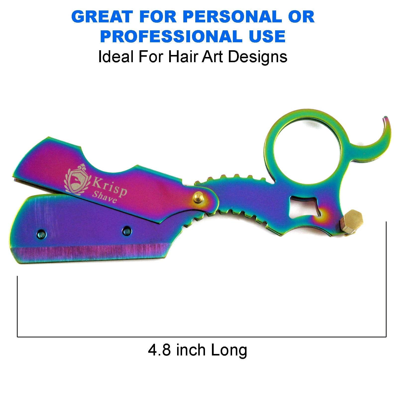 Krisp Shave ergonomic grip detail for secure shaving control