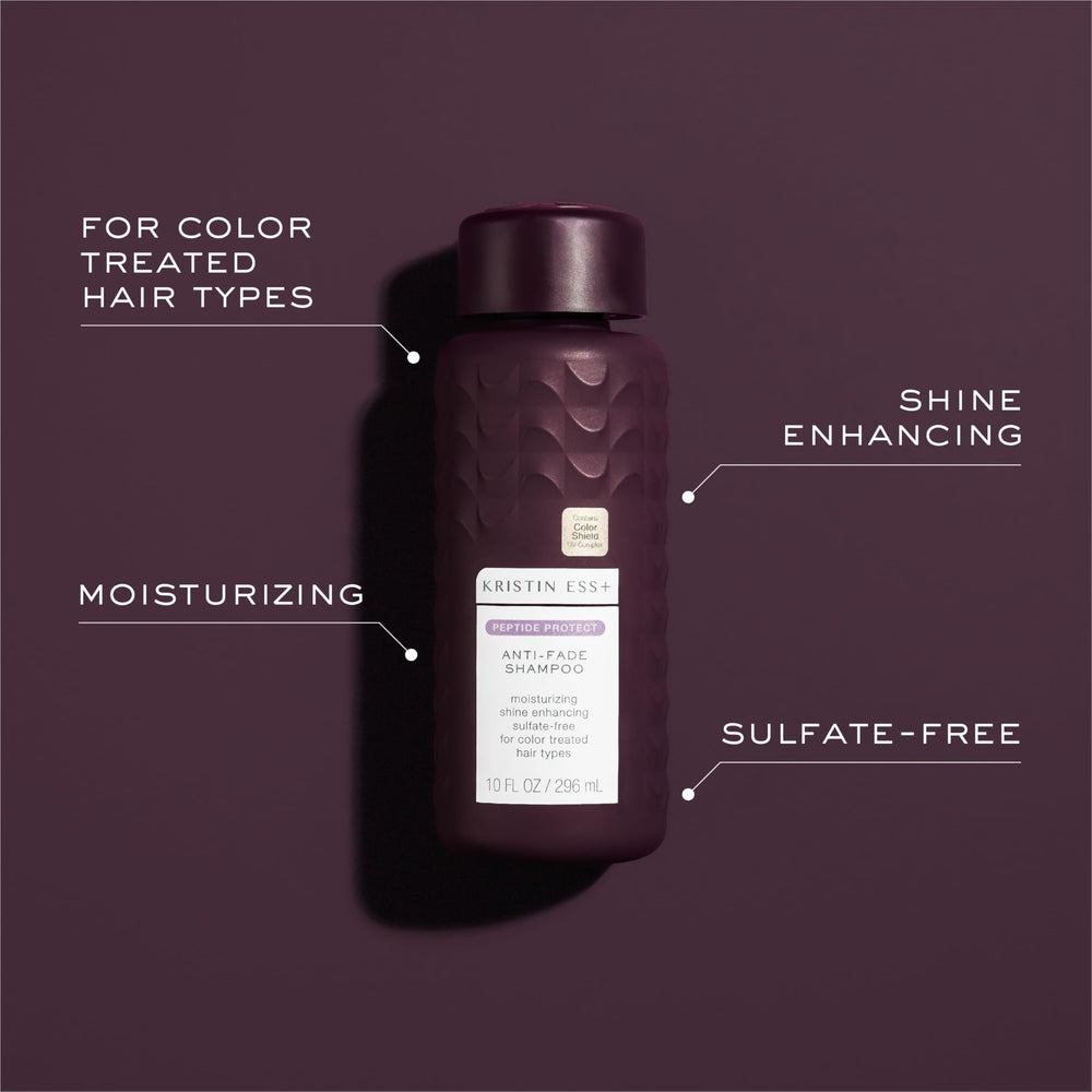 Kristin Ess soybean oil ingredient emphasizes moisture for hair and scalp