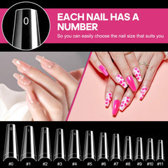krofaue easy application on natural nails at home or salon