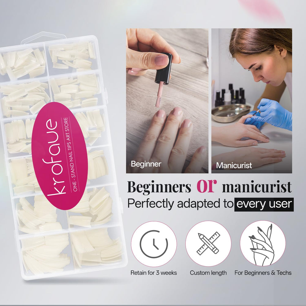 Krofaue versatile kit supports nail art at home or in salon settings
