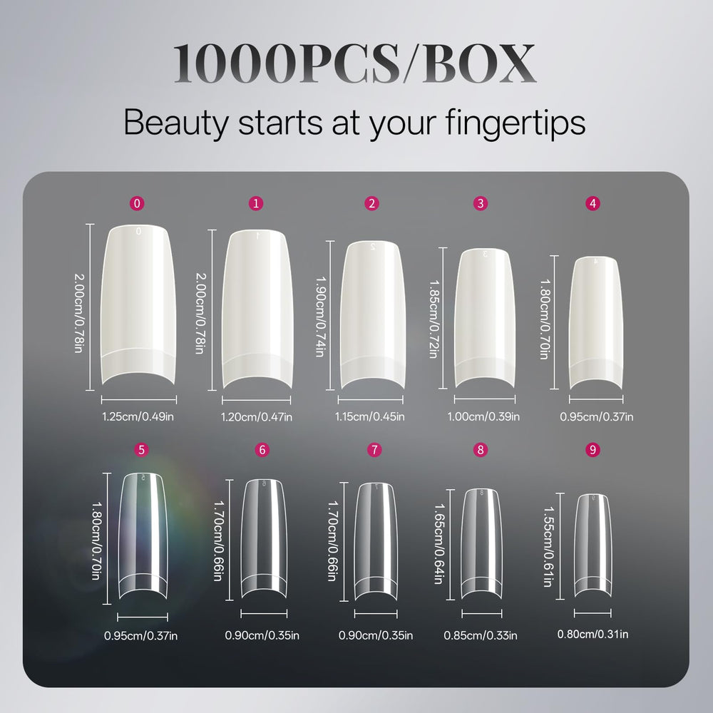Krofaue box storage keeps tips organized and protected.