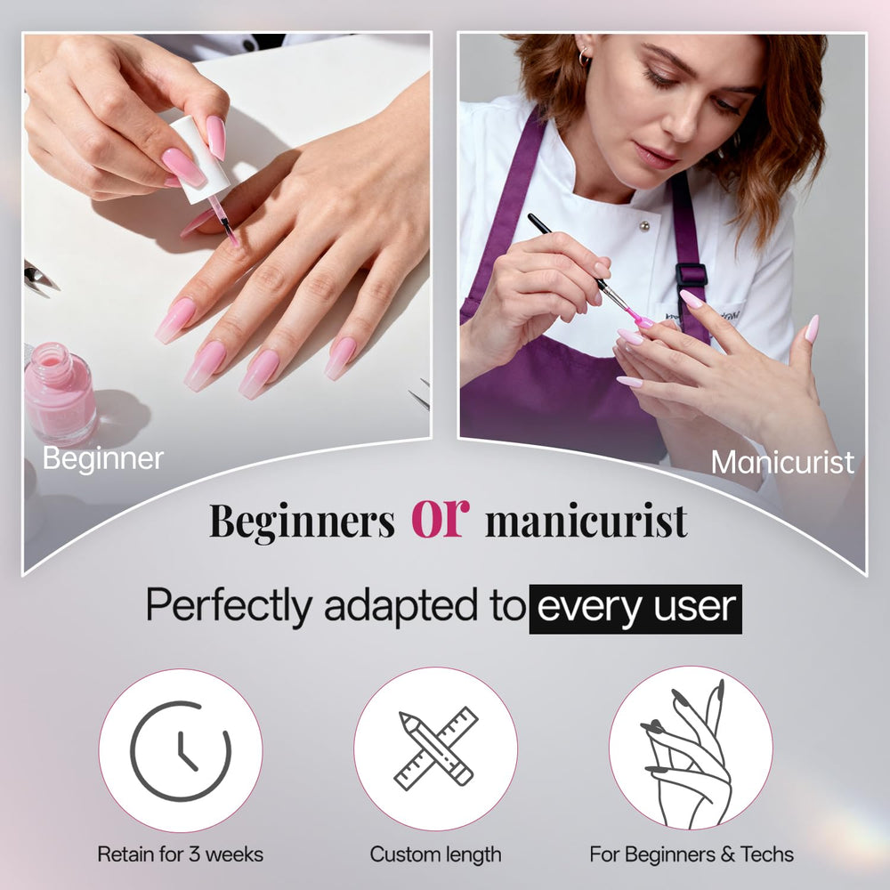 Krofaue perfect base for French nail art and decorations