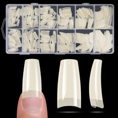 Krofaue 504pcs nail tips bundle in soft gel for flexible, durable French tips