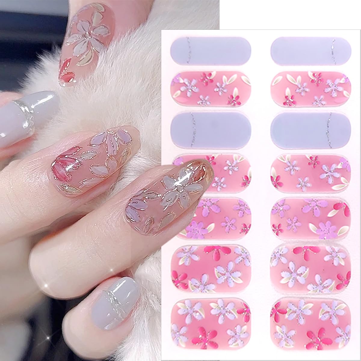 KRTBKR 6-sheets with nail file for versatile styles.