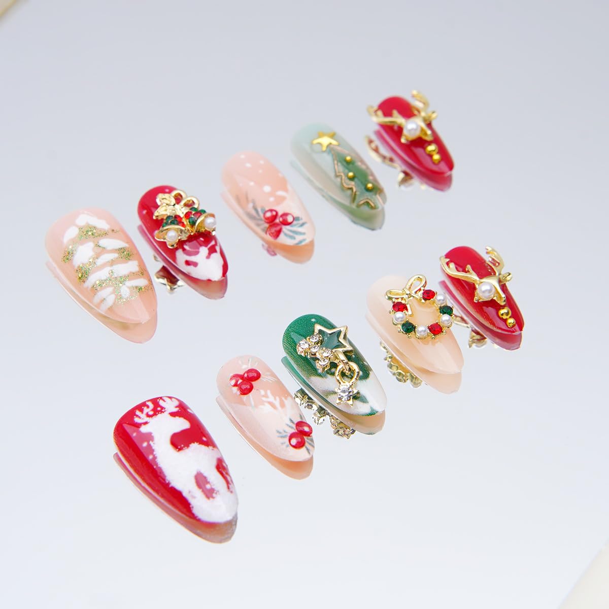 KRTBKR full-cover glue-on nails for salon-like finish at home.