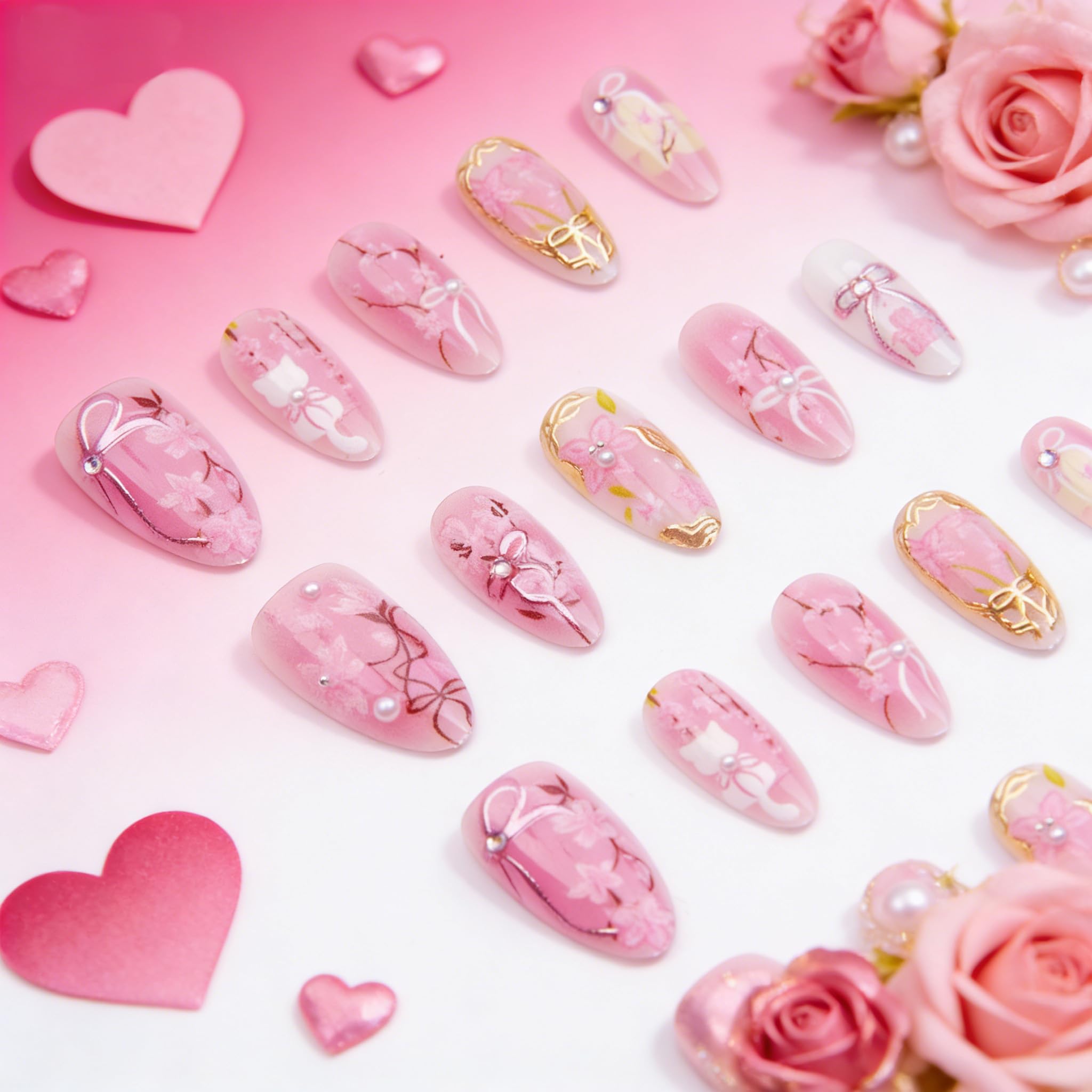 KRTBKR easy-application full-cover nails for at-home manicure