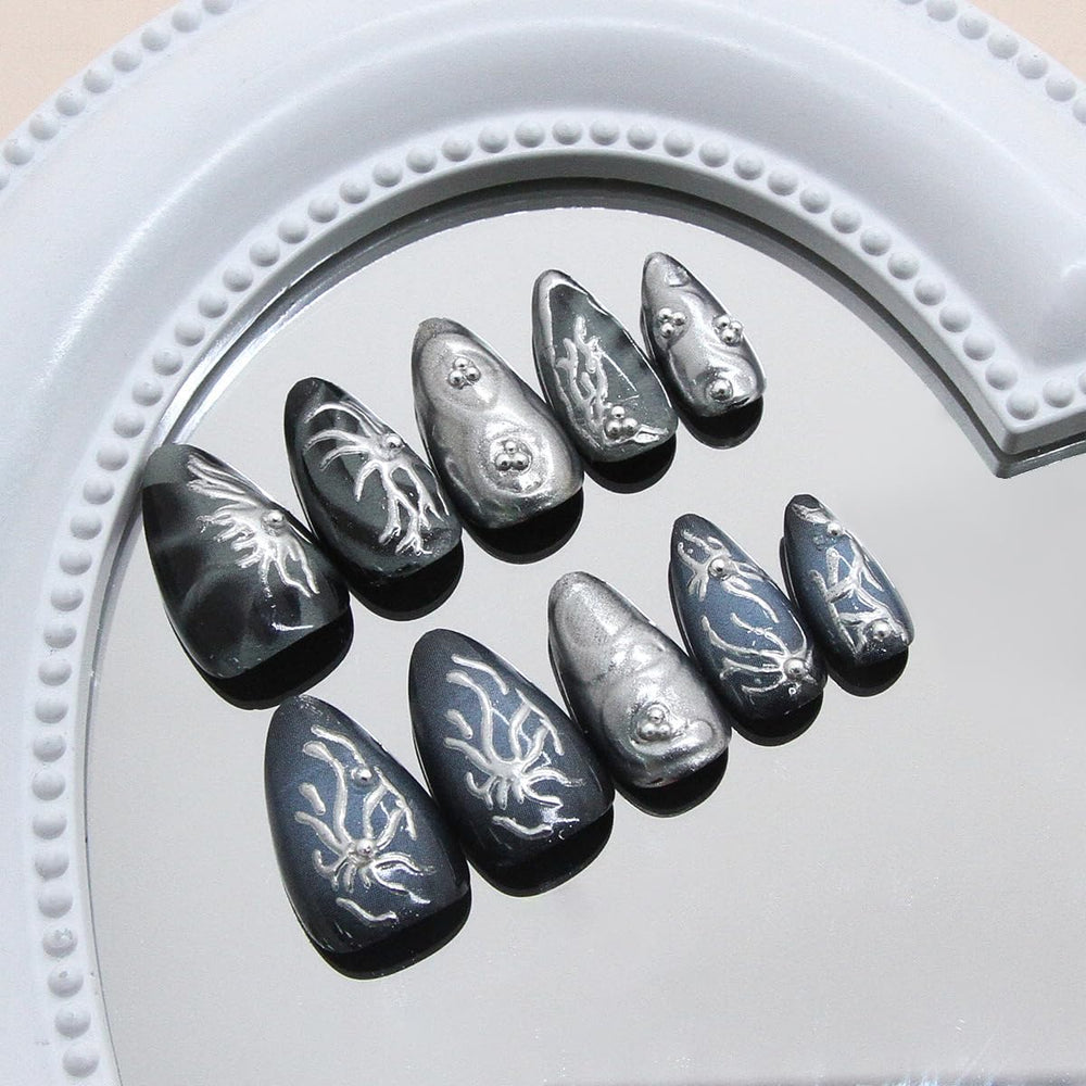 KRTBKR Y2K style nails for edgy everyday looks