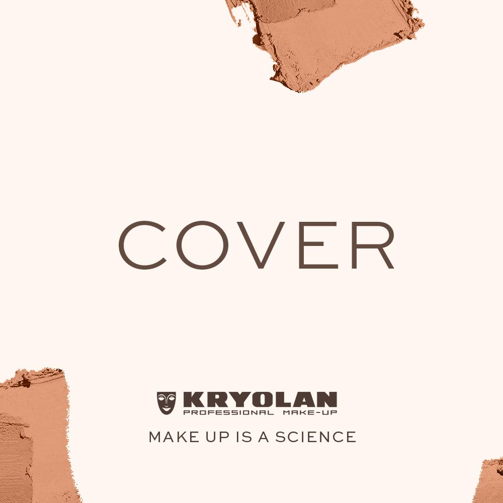 On-camera ready finish achieved with Kryolan TV Paint Stick 626C.