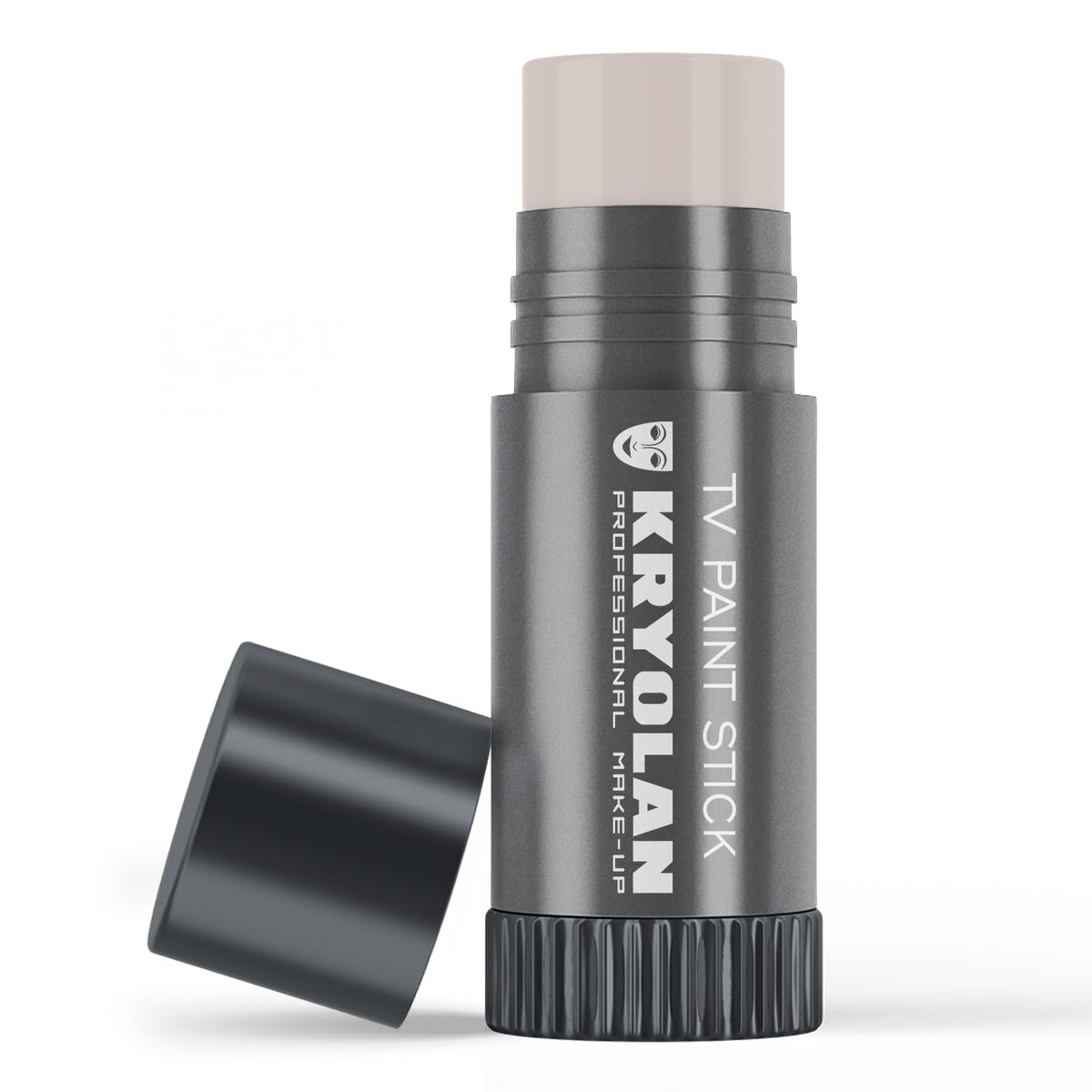 Kryolan TV Paint Stick delivers full-coverage matte foundation for film, TV, and stage.