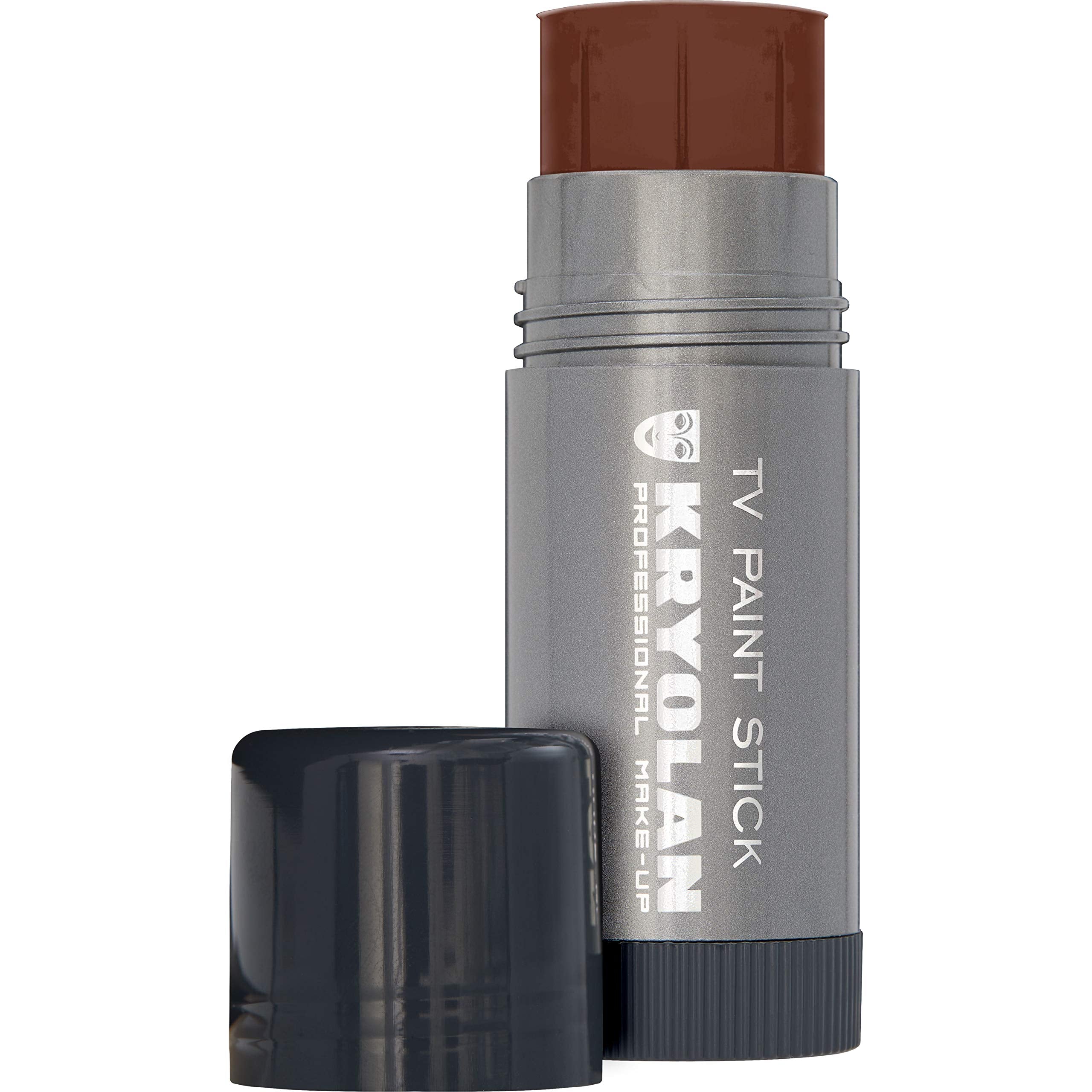 Kryolan TV Paint Stick V23 full-coverage swatch for TV-ready skin.