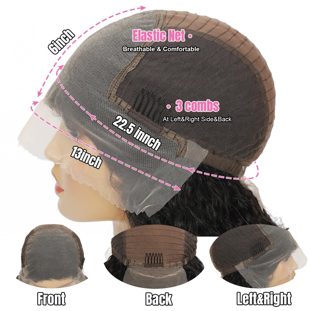 Ksflaae 100% unprocessed human hair with soft texture for versatile styling.