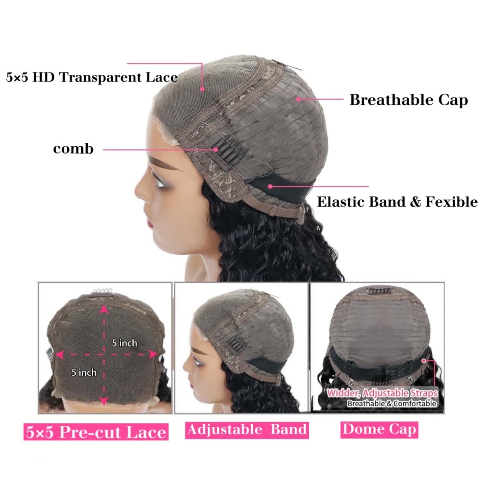 Ksfull wedding-party deep wave look for versatile occasions