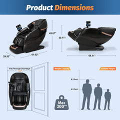 KTENTITO massage chair zero gravity recline highlighting weightless comfort