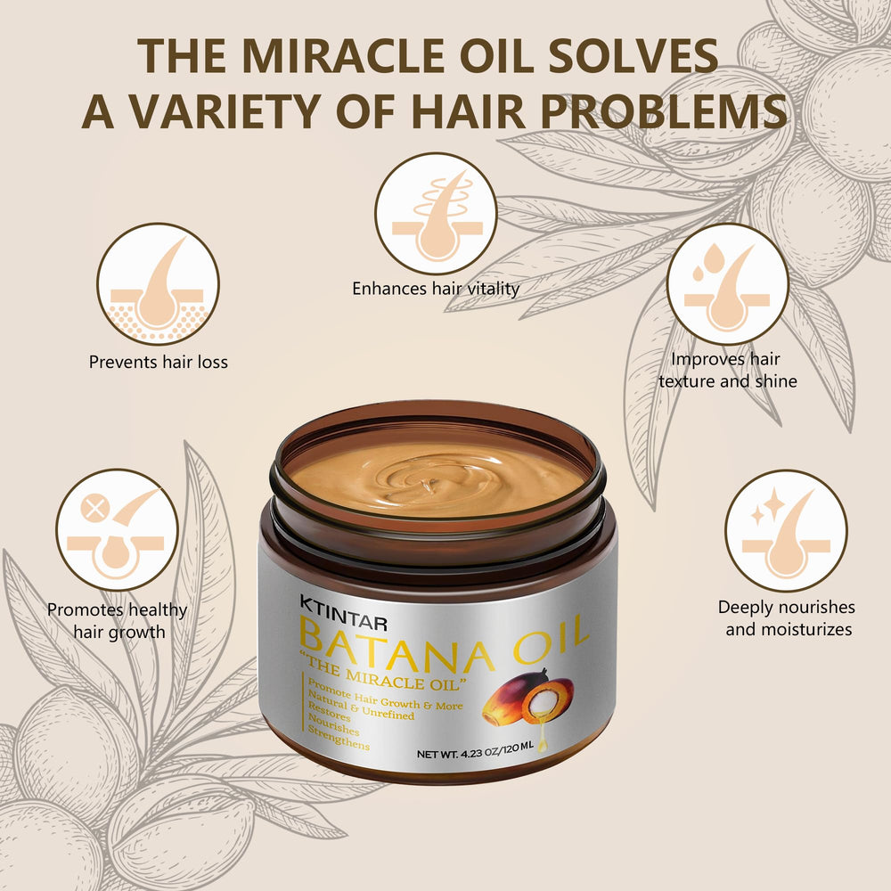 Ktintar Batana Oil drops providing instant scalp hydration and smoother hair