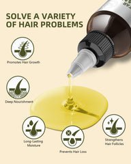 Ktintar Batana oil on hair for smoother, moisturized strands