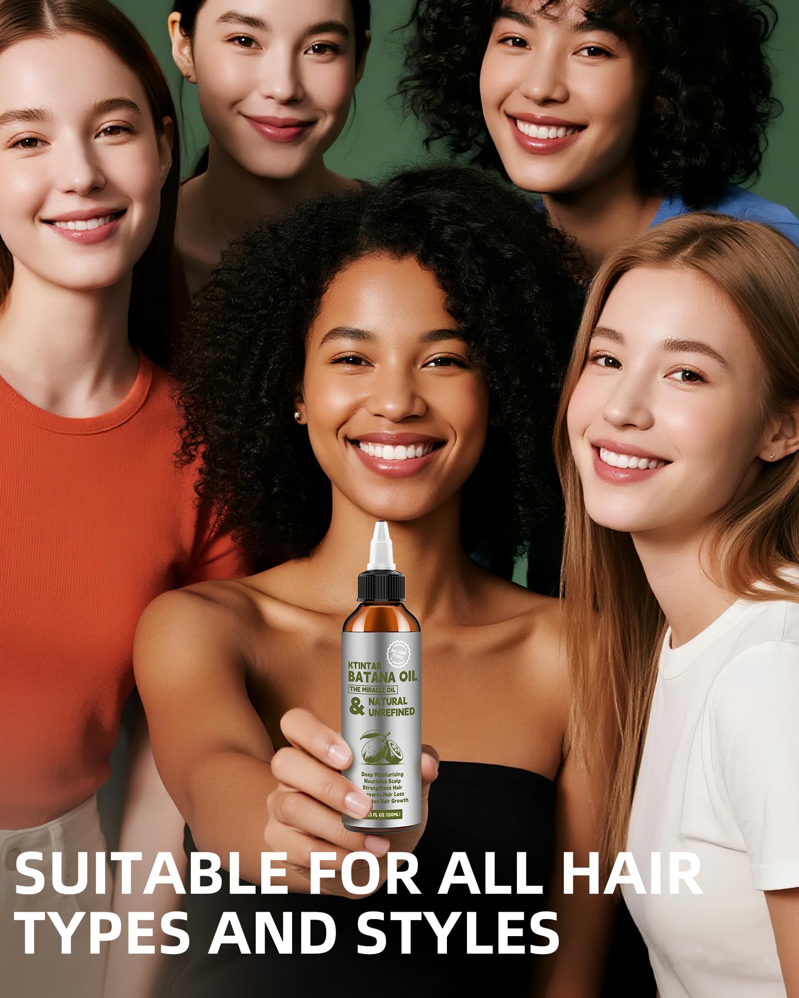 Ktintar Batana oil scalp massage for deeper absorption
