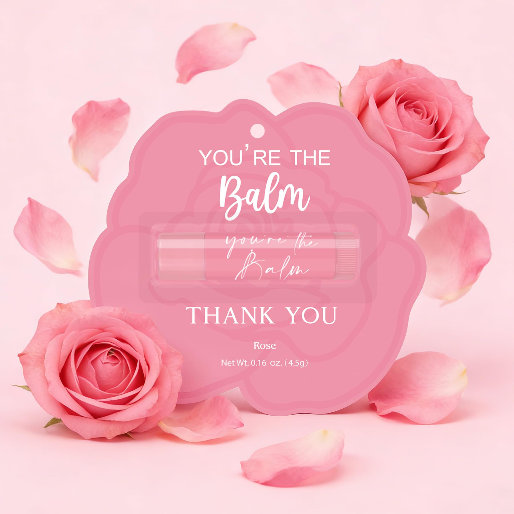 Kuabiz Classroom gift lip balm rose, appreciation for students