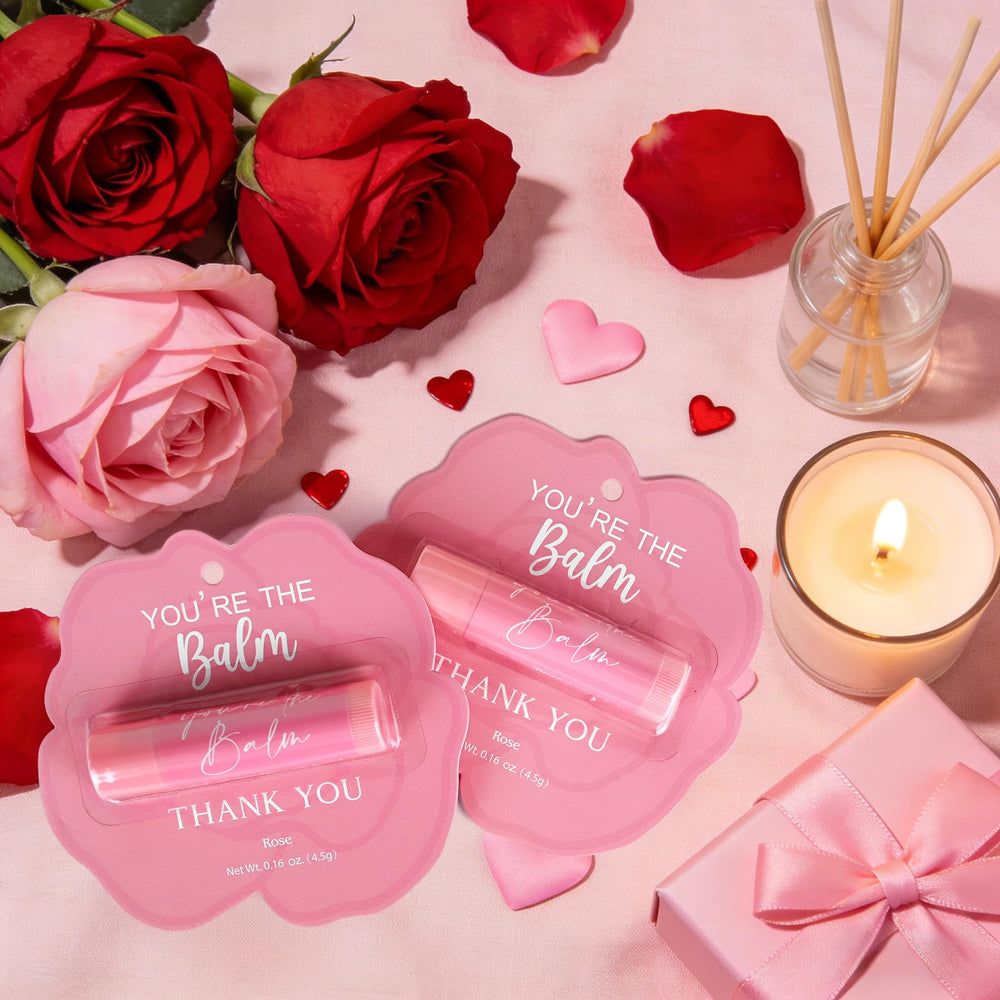Kuabiz Valentines day lip balm rose, a sweet celebration gift
