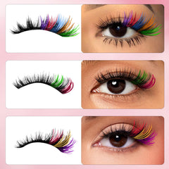 KUCKOW DIY eyelashes 14mm and 16mm options fit varied eye shapes