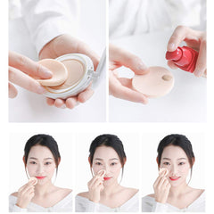 Kukiwhy puff for wet foundation application
