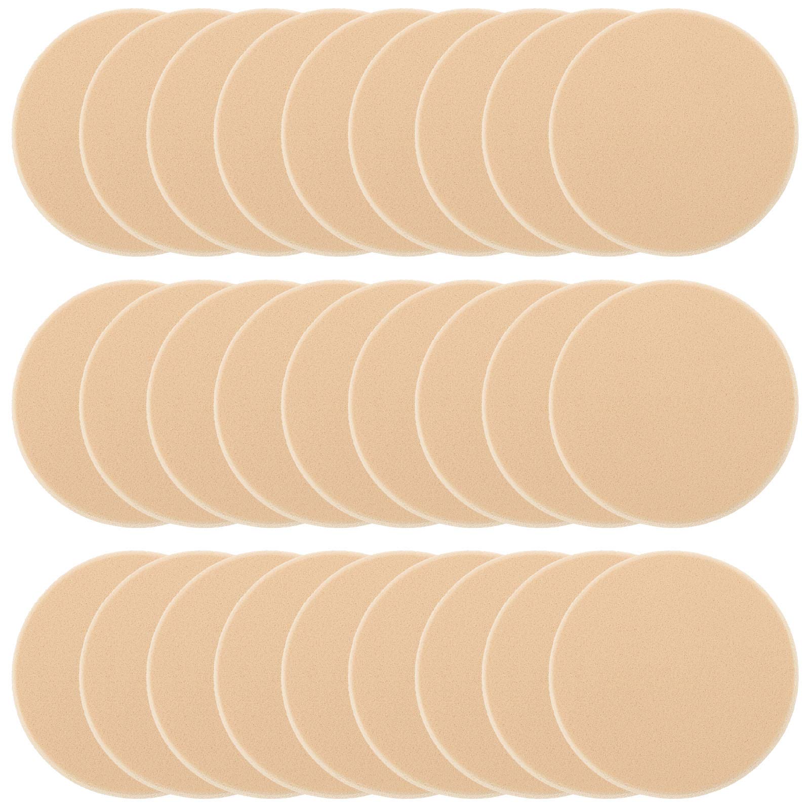 Kukiwhy round soft puff for even powder application