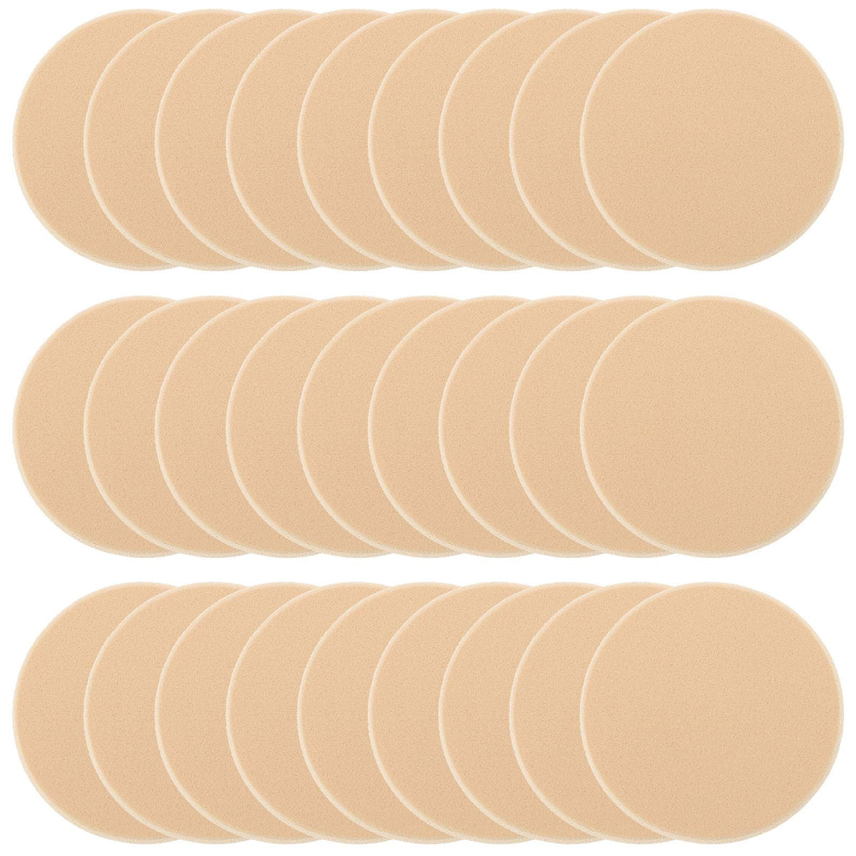 Kukiwhy round soft puff for even powder application