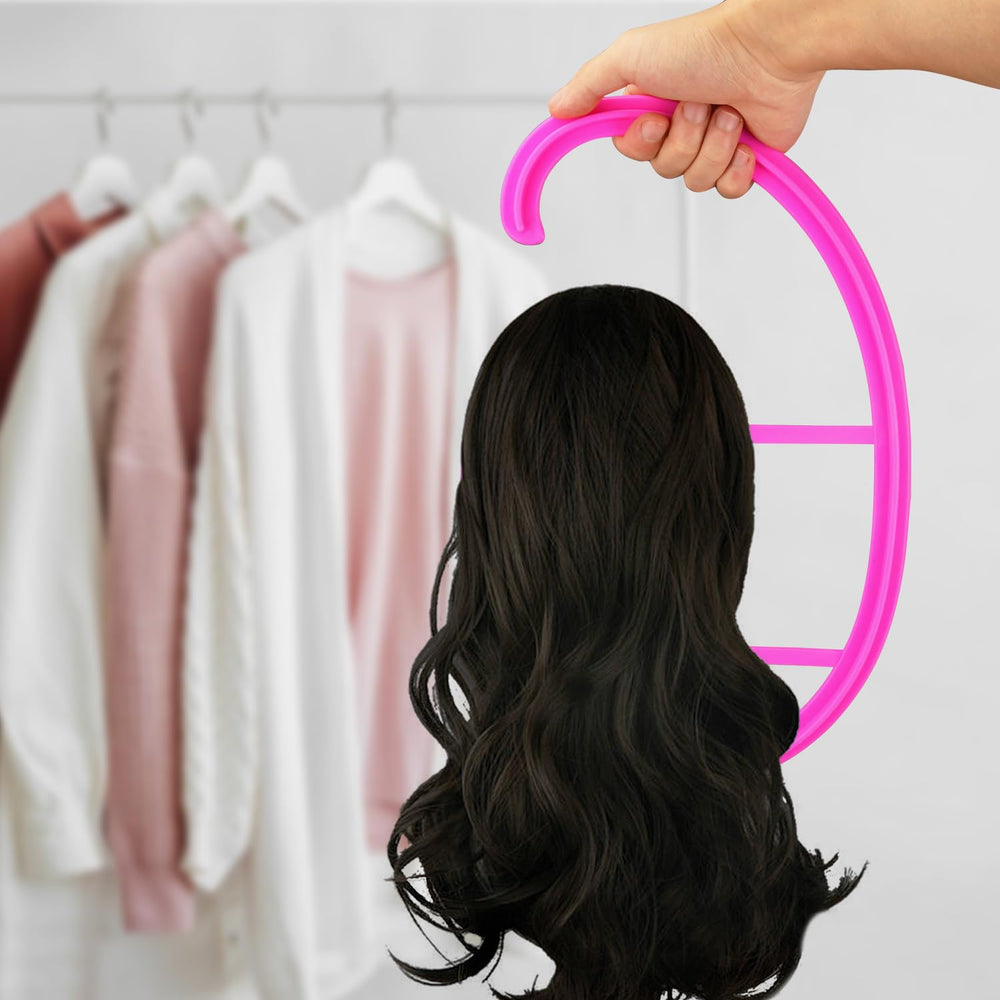 Kuklipjim durable plastic construction ensures lasting wig organization.