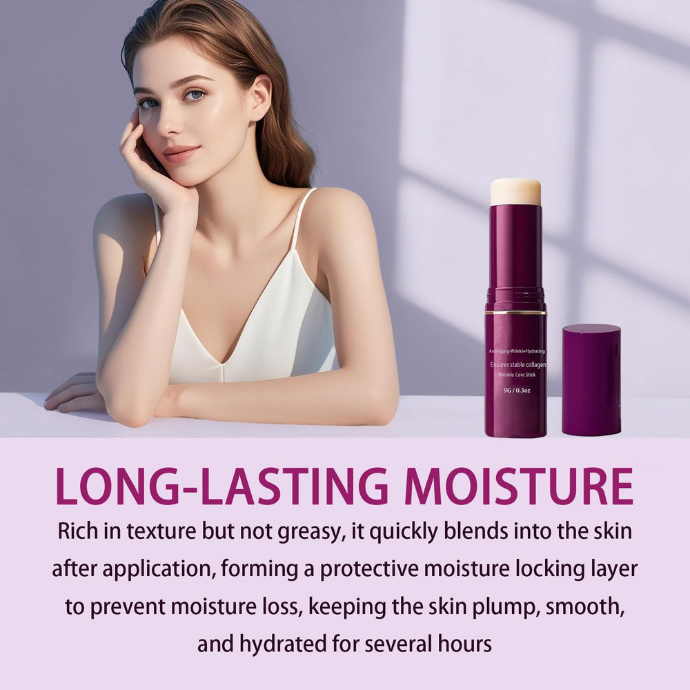 kumamart balm applied around eyes and neck for targeted hydration