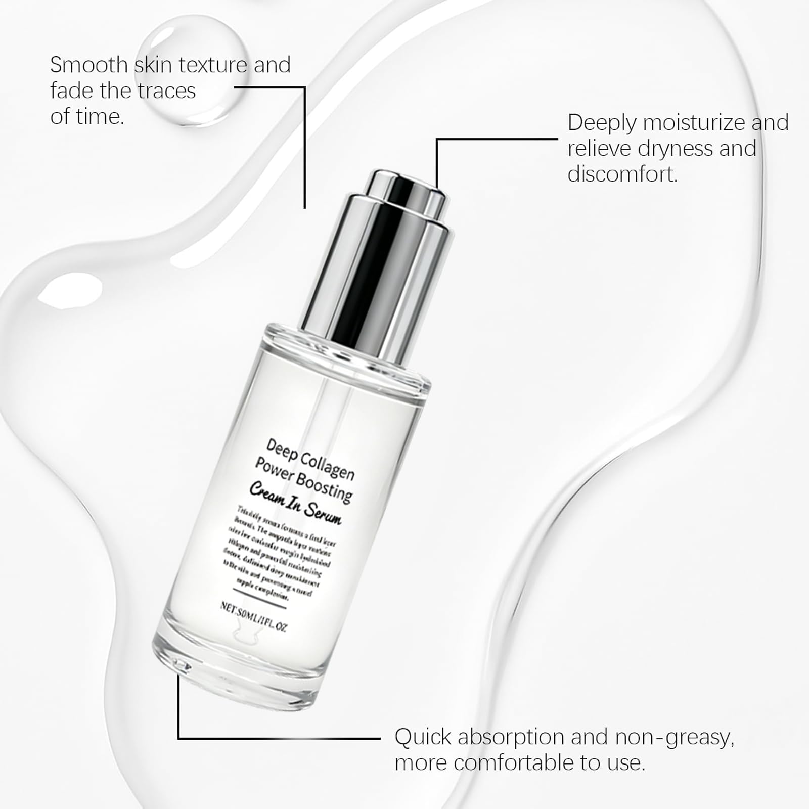 KunMan Deep Collagen Cream-Serum night routine usage as overnight care