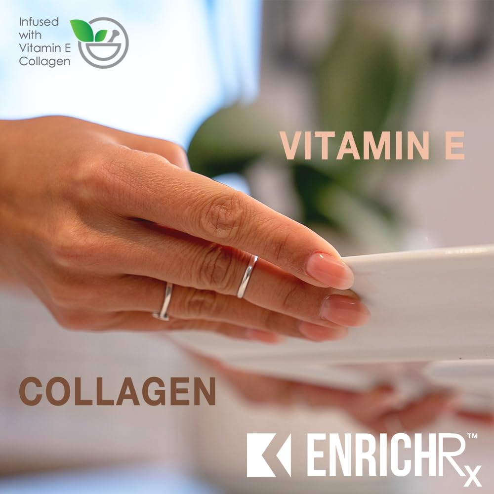 KUPA GelFinity EnrichRx explains daily nail care with gel enhancements.