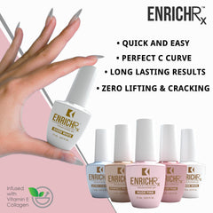 KUPA GelFinity EnrichRx packaging and brush for easy gel application.